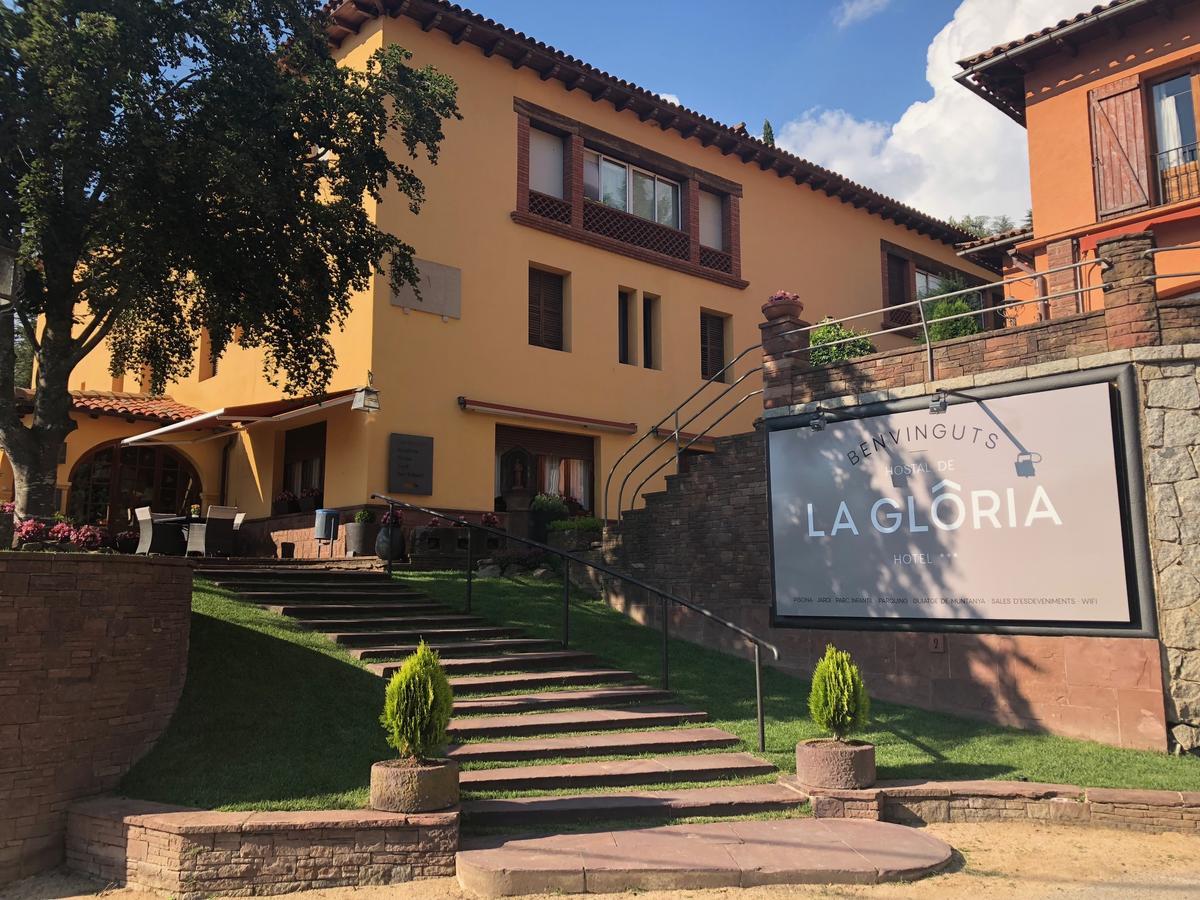Hostal De La Gloria Viladrau Exterior foto